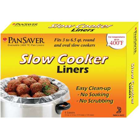 M & Q PANSAVERS Slow Cooker Liners, PK72 42645